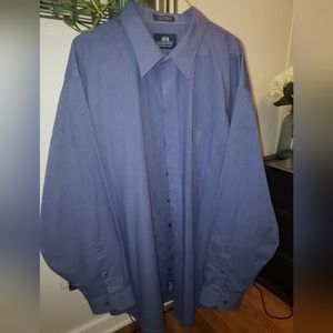 2 Men's Dress Shirts 18 1/2 XXL